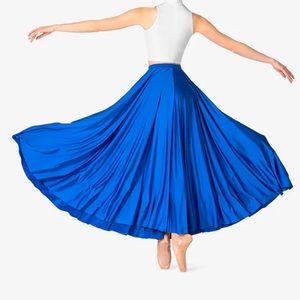 NEW Natalie Lyrical Flow Maxi Skirt. Royal